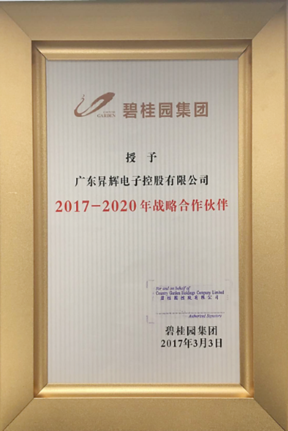 2017-2020年戰(zhàn)略合作伙伴 2017-2020年戰(zhàn)略合作伙伴